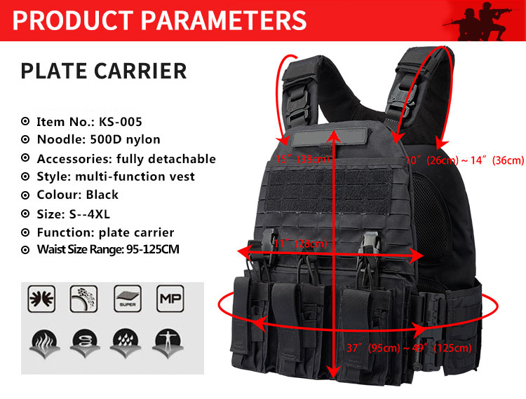 Nylon Tactical Plater Carrier (13)
