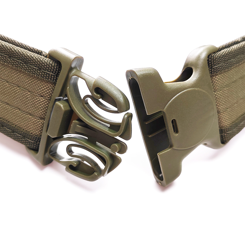 army green military belt with velcro (13)